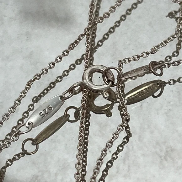 Tiffany 925 diamond necklace by elsa peretti - Picture 8 of 8